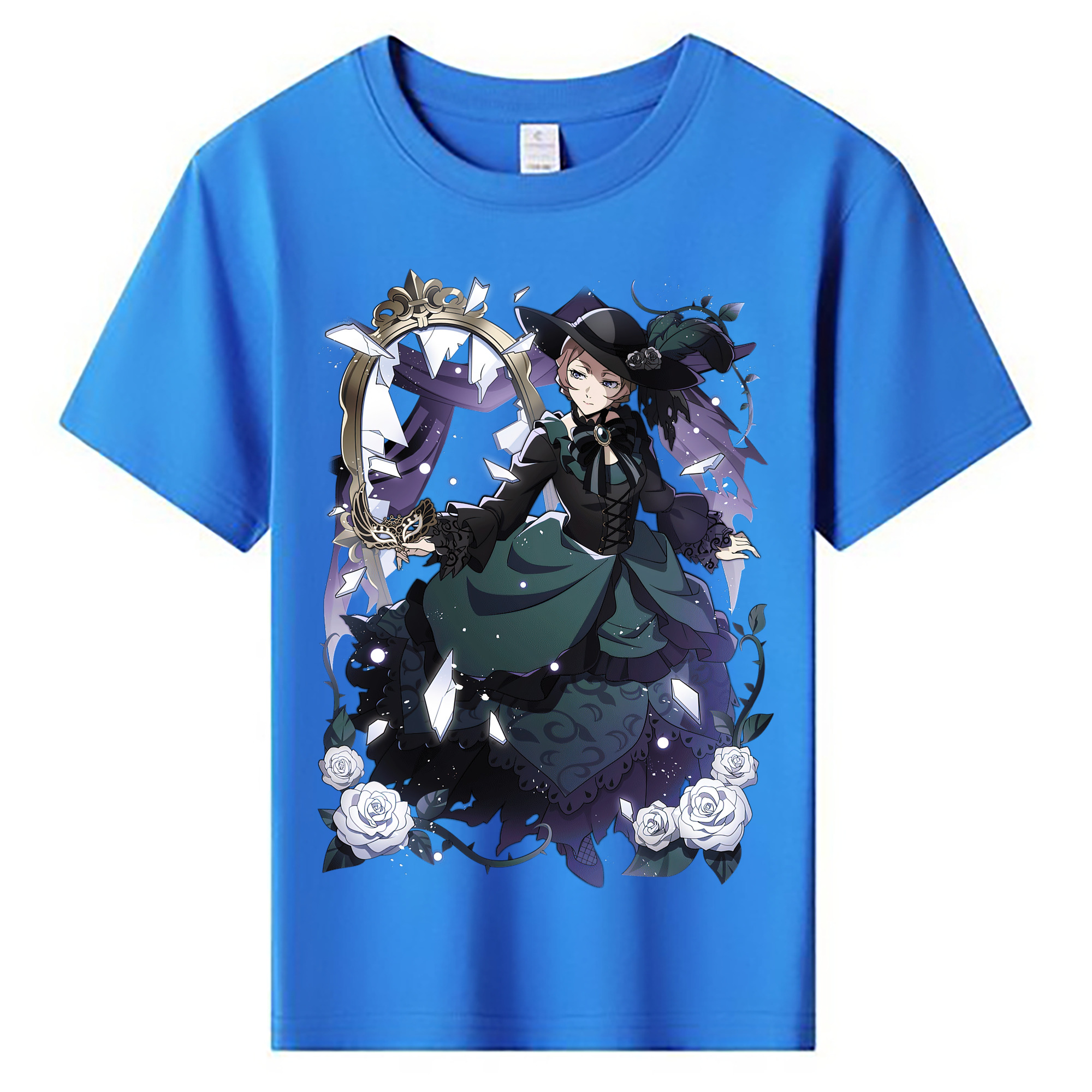 （画像用） 文豪ストレイドッグス Bungo Stray Dogs 綿100％キッズTシャツ（フロントプリント）